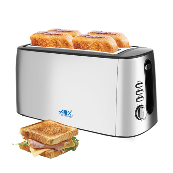 Anex 4 Slice Toaster AG-3005 SS