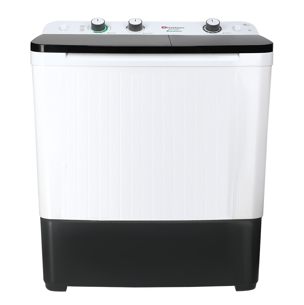 Dawlance WM DW-6550 TWIN TUB GLASS LID BLACK/GREY